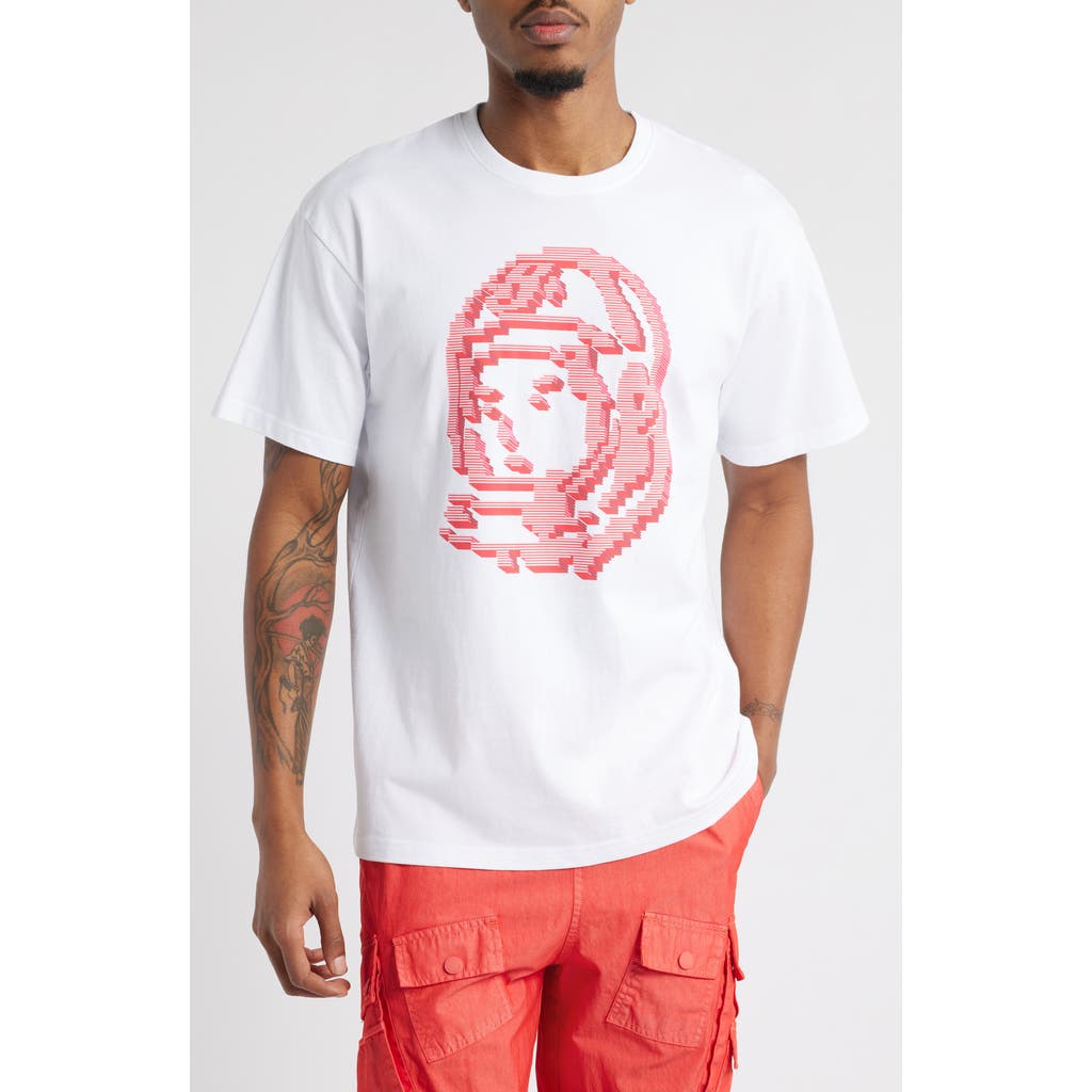 Billionaire Boys Club Dimensions Cotton Graphic T-shirt In White