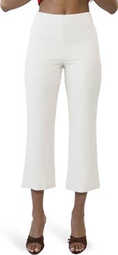 Alexia Admor Quinn Flared Cropped Pants