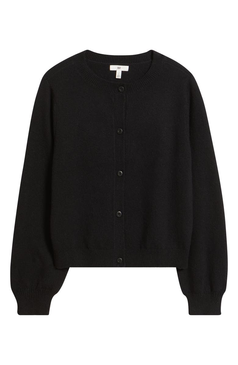 BP. Crewneck Cotton Blend Cardigan, Main, color, 