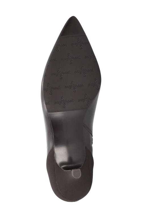 Easy Street Jinx Pointed Toe Kitten Heel Bootie In Black