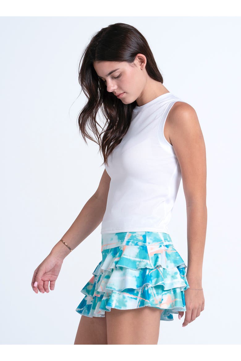 Rib Muscle Tank, Alternate, color, White