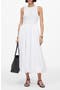 The Melody Bubble Hem Smocked Midi Dress