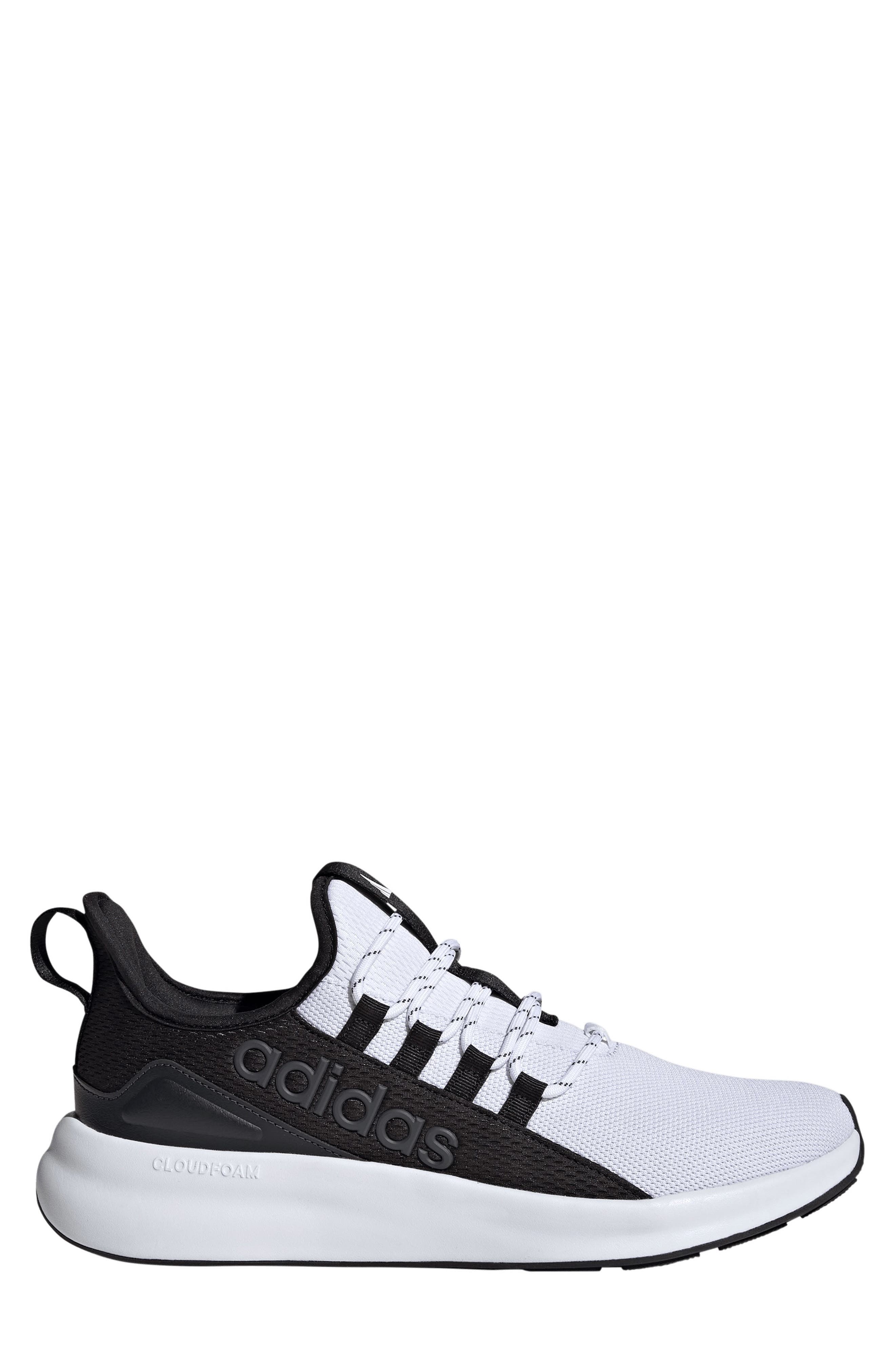 Lite Racer Adapt 8.0 Sneaker, Alternate, color, WHITE/ CORE BLACK/ CARBON
