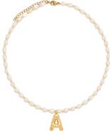 Petit Moments Dainty Initial Pendant Necklace