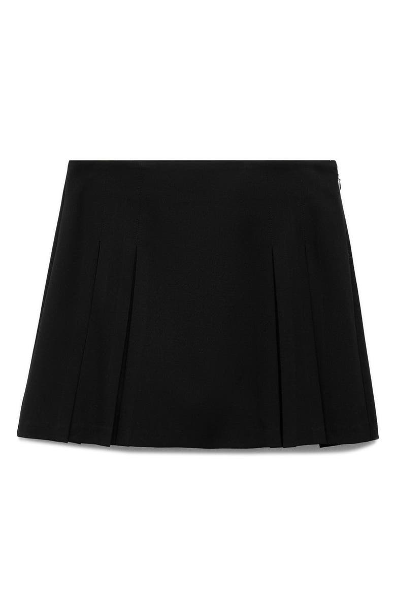 MANGO Pleated Miniskirt, Alternate, color, 
