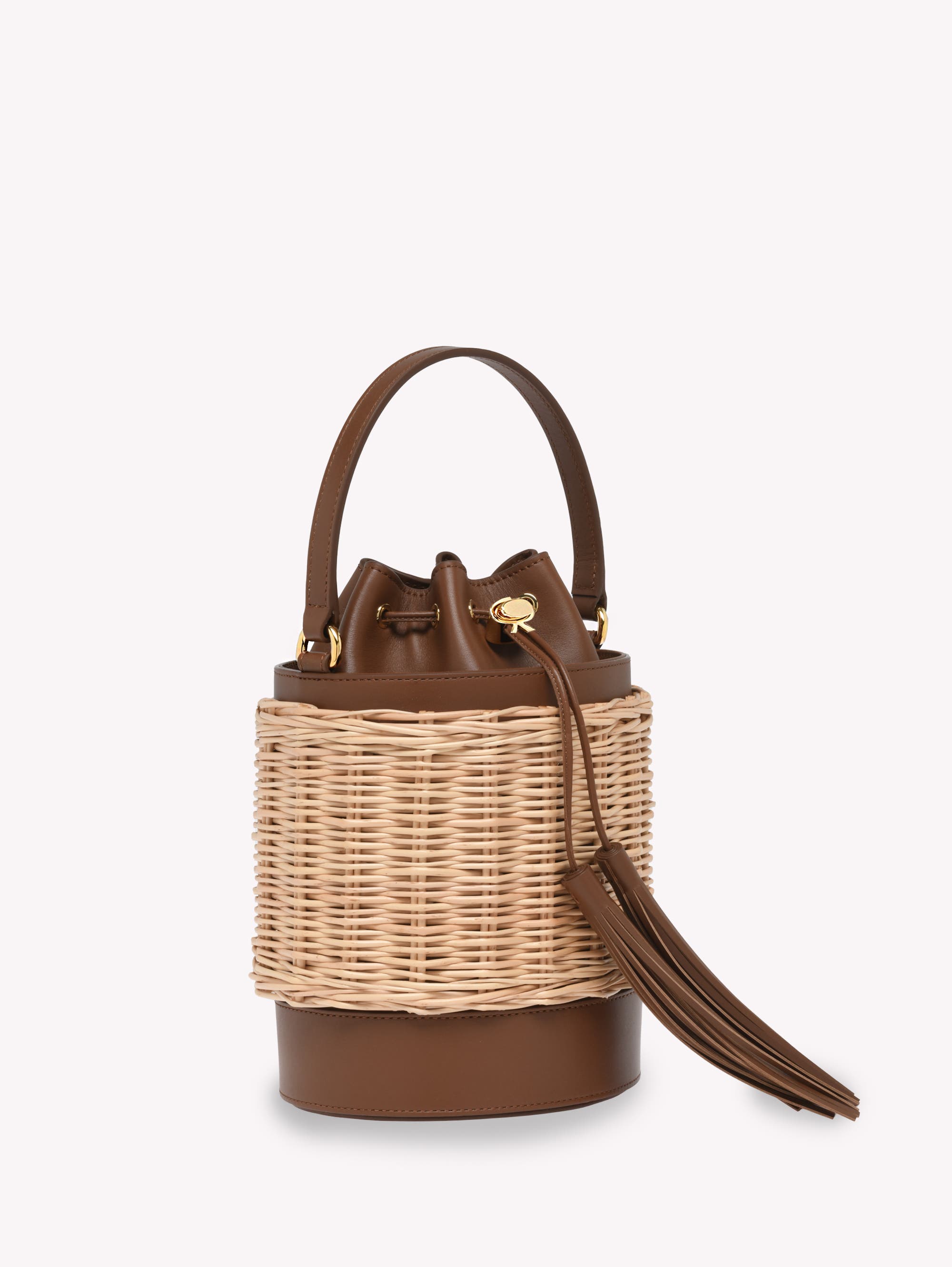 Gianvito Rossi Cestino Sienna Crossbody Bag, Alternate, color, Brown Leather