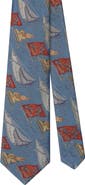 Robert Talbott Robert Boat Flags Best of Class Necktie