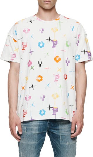 テクスチャードインサイドアウトコットンTシャツ/PURPLE BRAND Purple Brand - テクスチャード・インサイド・アウトTシャツ を