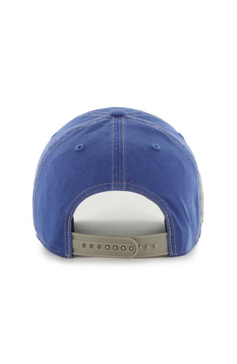 '47 Men's '47 Royal Los Angeles Dodgers Hard Count Clean Up Adjustable Hat, Alternate, color,