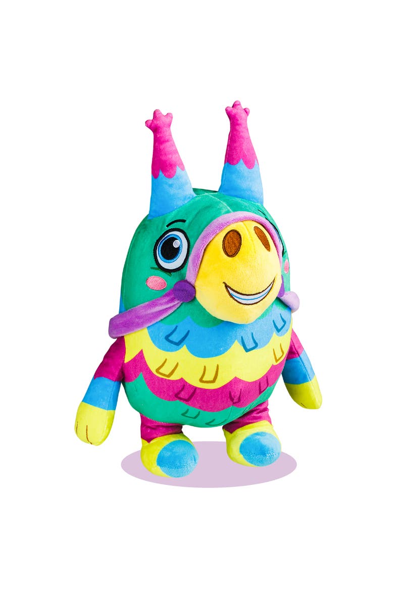 Huggable 12 Inch Plush Dazzle The Donkey Series 1, Main, color, Multicolored