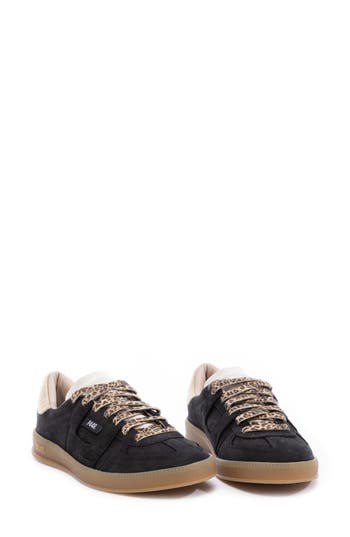 P448 Monza Sneaker In Black/horsy