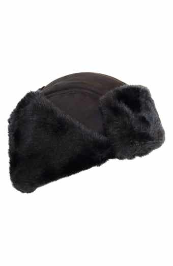 SURELL Faux Shearling Trooper Hat