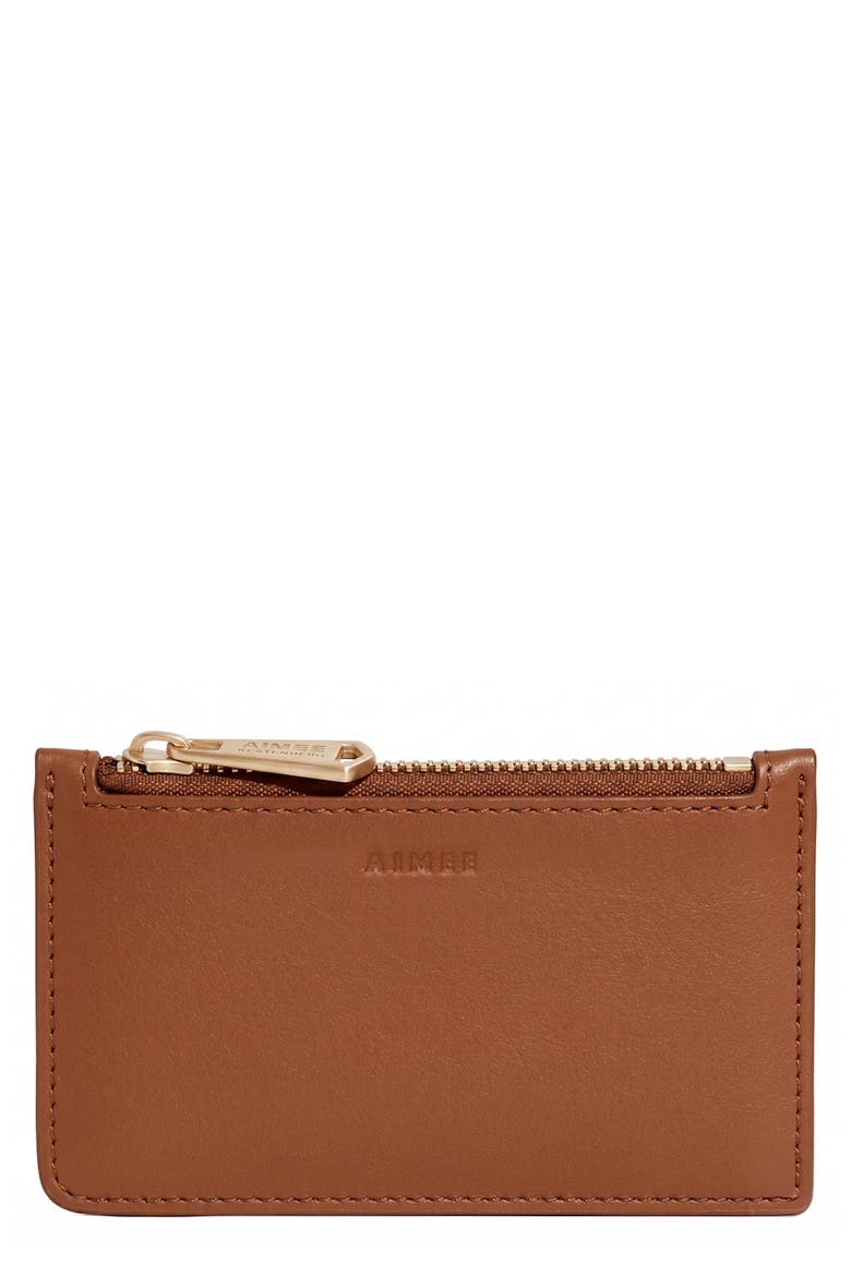 Kestenberg Melbourne Leather Wallet, Main, color, DARK CHESTNUT
