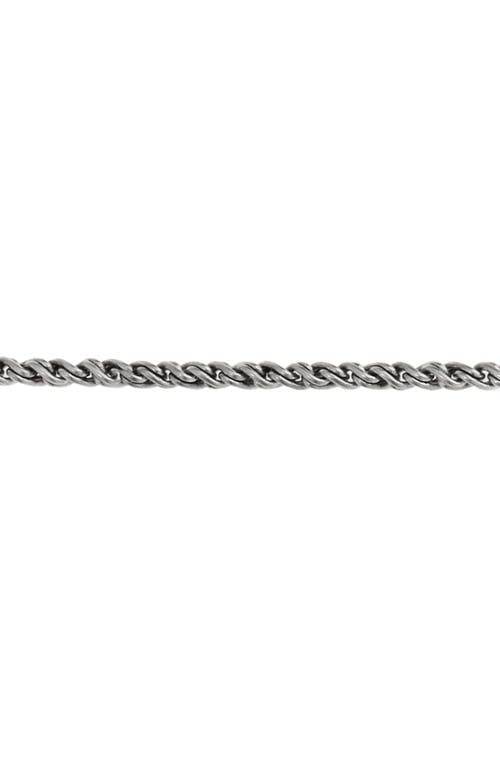 ALLSAINTS ROPE CHAIN BRACELET 