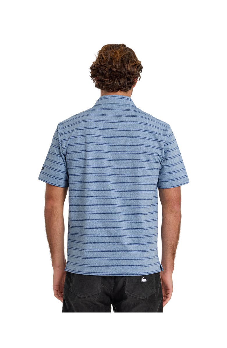 Quiksilver Shank Upf 50 Polo Short Sleeve Shirt, Alternate, color, Riviera