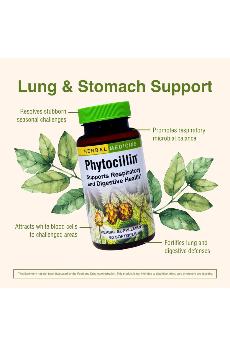 Phytocillin® 60-Count Bottle of Softgels, Alternate, color, No Color