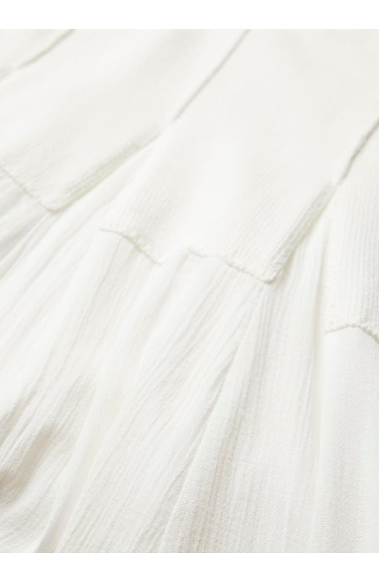 MINT VELVET Cotton Drop Waist Maxi Dress, Alternate, color, Ivory