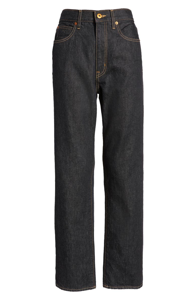 SLVRLAKE London High Waist Straight Leg Jeans, Alternate, color, Empty Sky