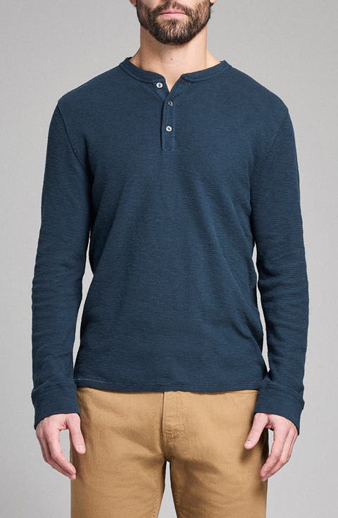 Slub Tuck Henley
