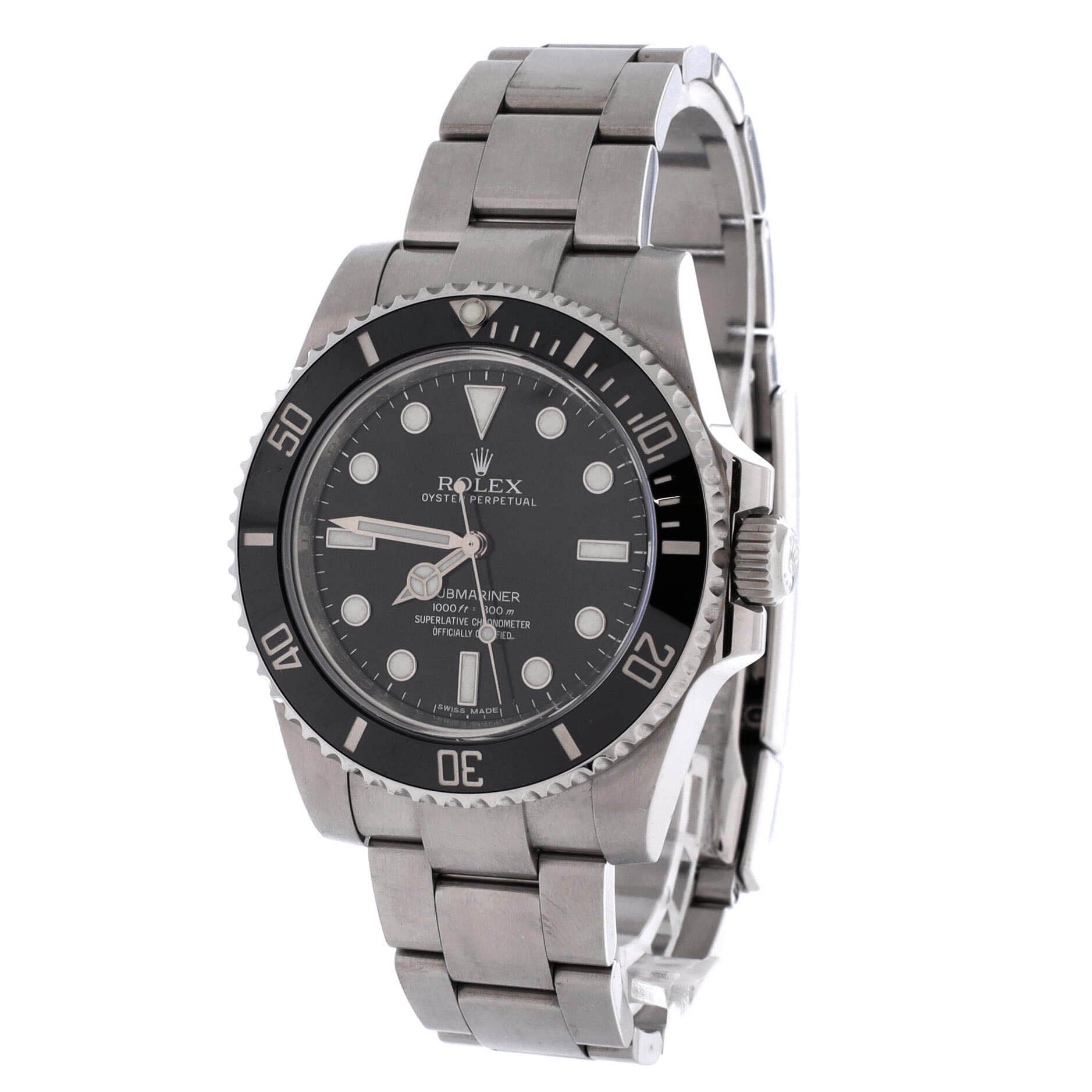 Oyster Perpetual Submariner Automatic Watch Stainless Steel and Cerachrom 40, Alternate, color, Metallic Silver