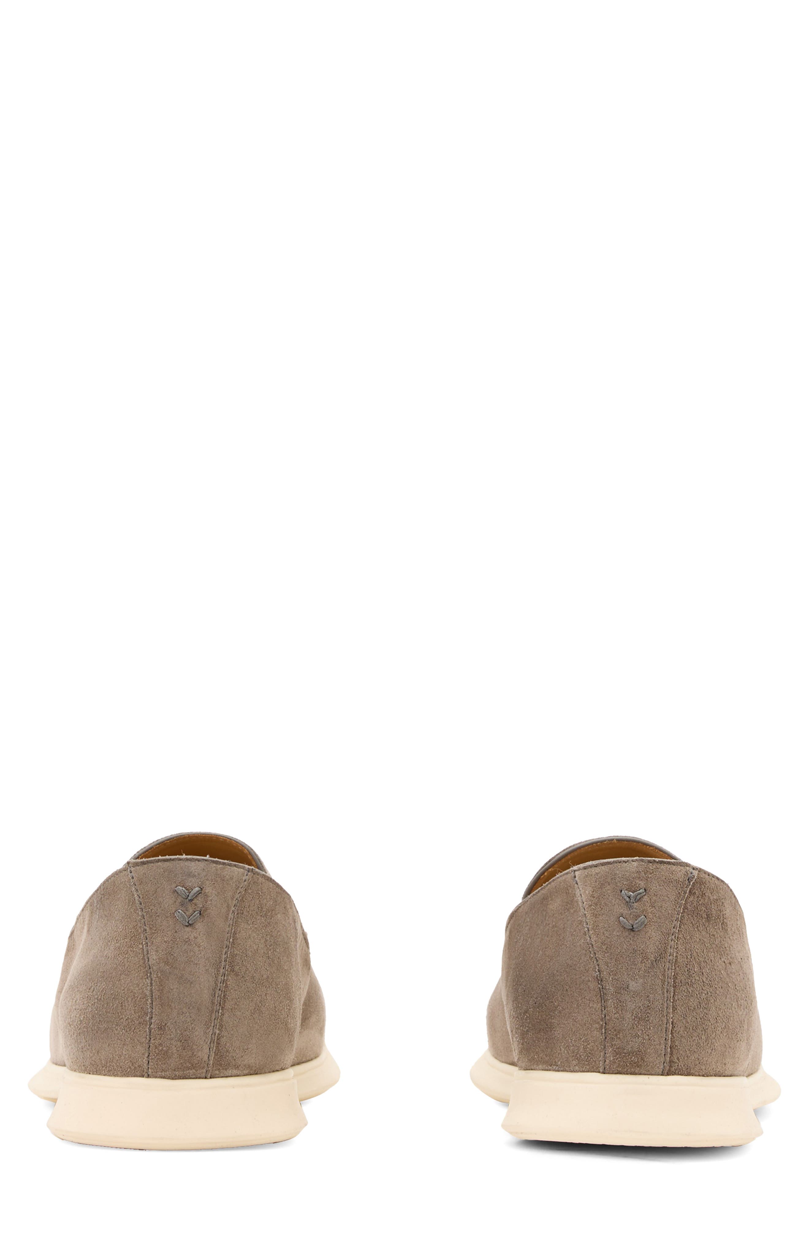 John Varvatos Thompson Venetian Loafer, Alternate, color, Steel Grey