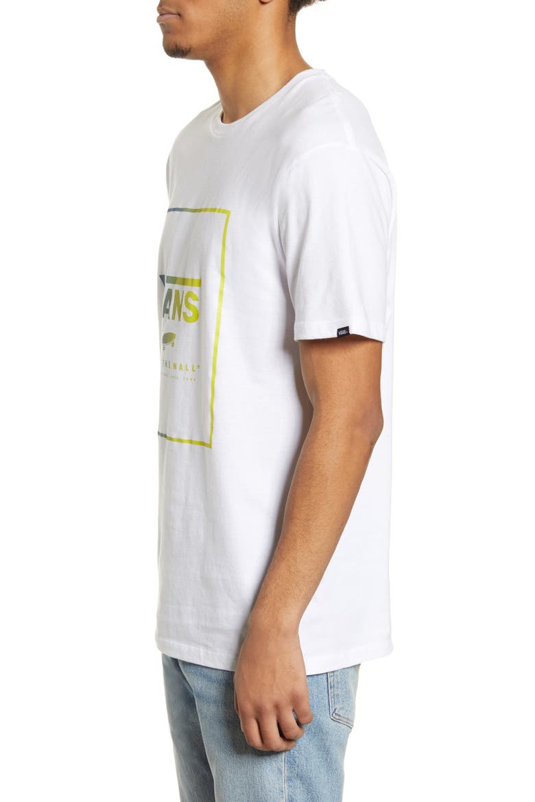 Print Box T-Shirt, Alternate, color, WHITE-SULPHUR SPRING