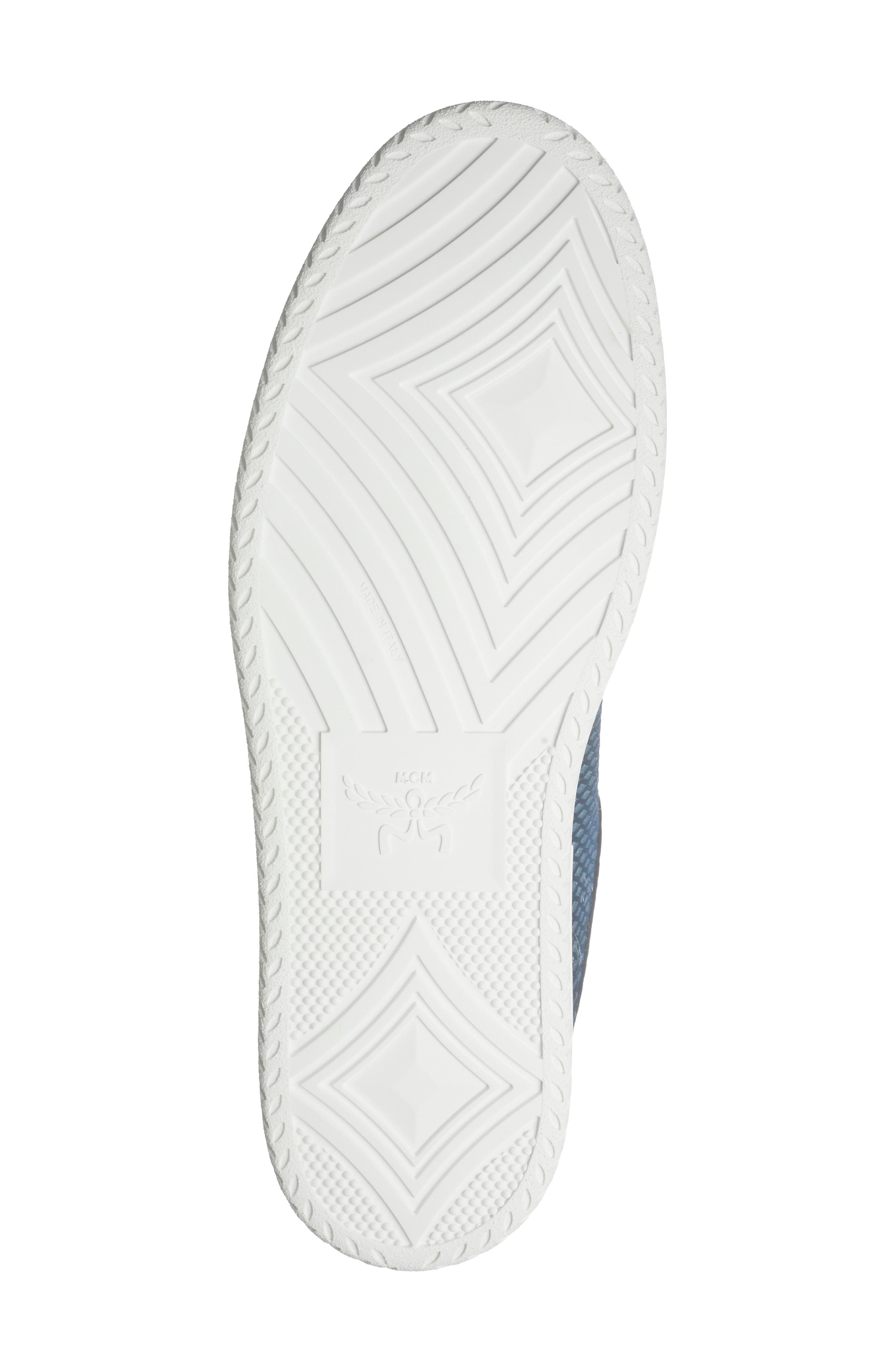 MCM Neo Sneaker, Alternate, color, Surf Blue