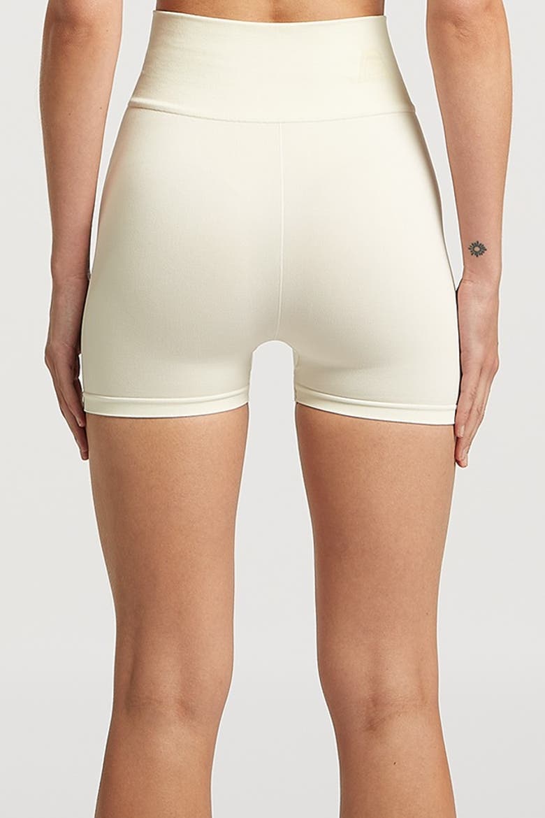 Mila Seamless Shorts, Alternate, color, Cream