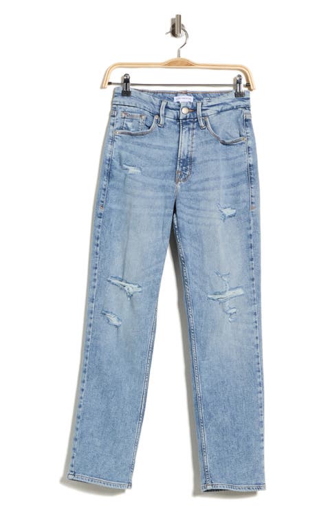 Good Icon High Waist Straight Leg Jeans