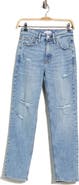 Good American Good Icon High Waist Straight Leg Jeans