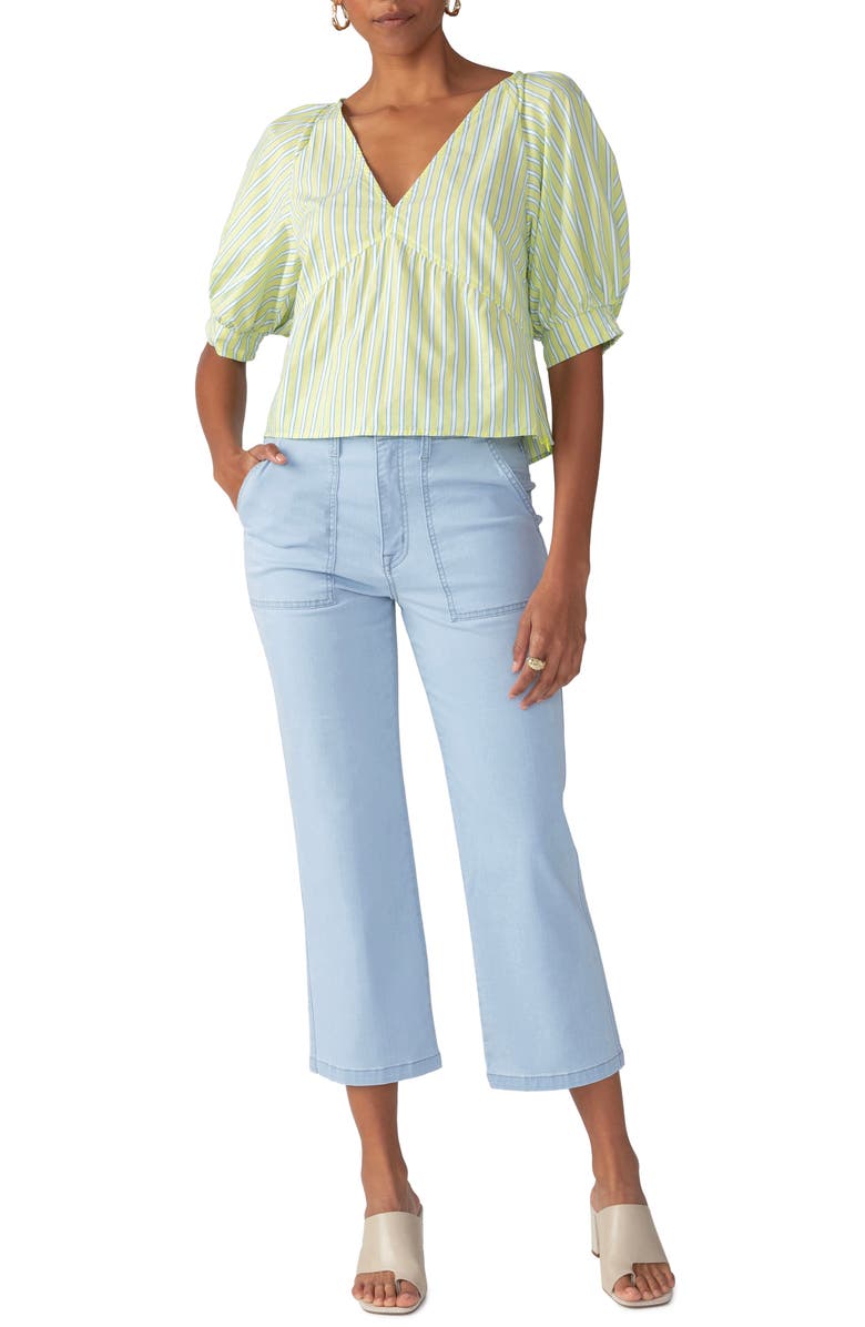 Sanctuary Vacation Crop Pants, Alternate, color, 