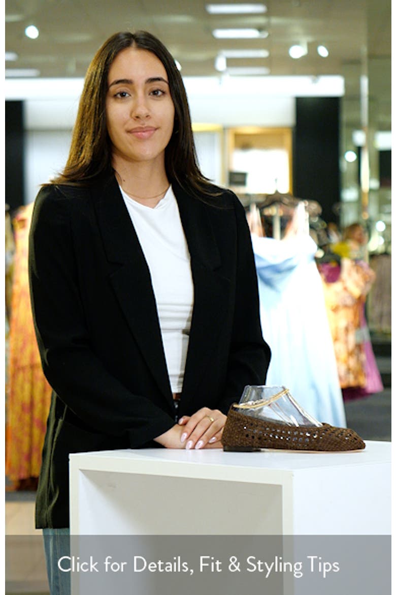 Juliette Ankle Strap Flat video