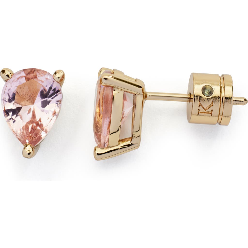 KLEINFELD KLEINFELD CUBIC ZIRCONIA SMALL TEARDROP STUD EARRINGS