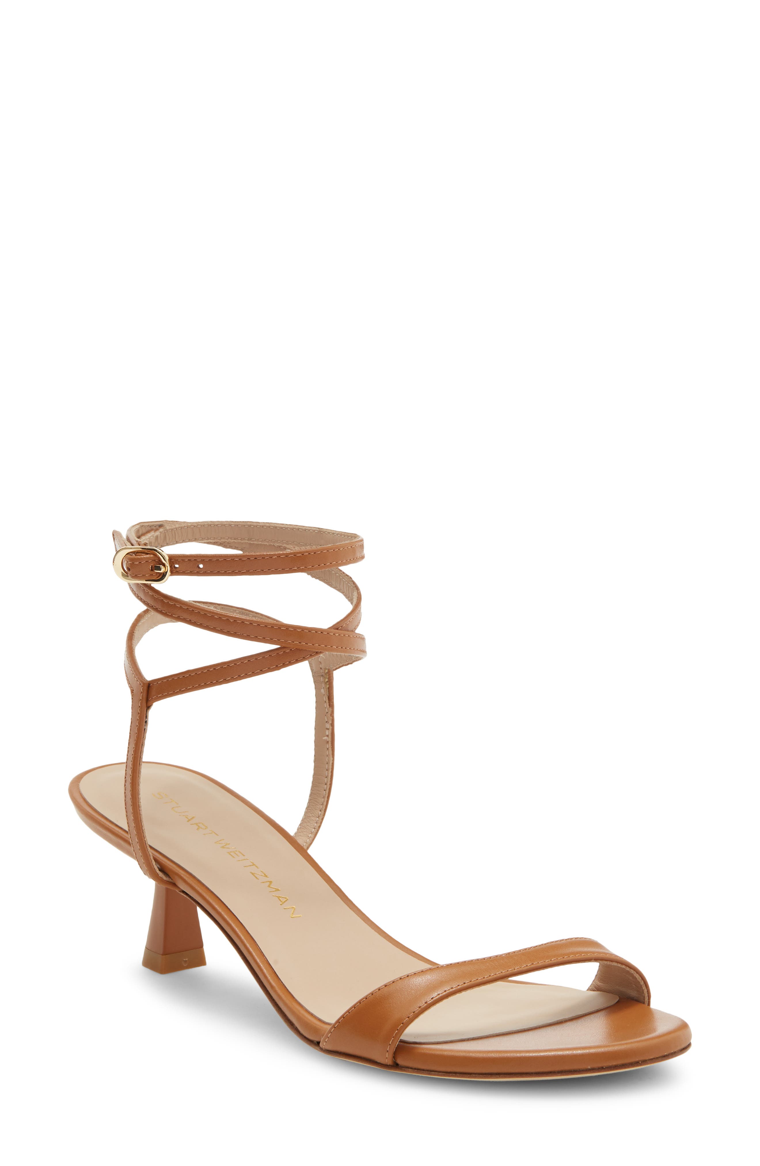 Nudist Wrap Sandal, Main, color, MACCHIATO