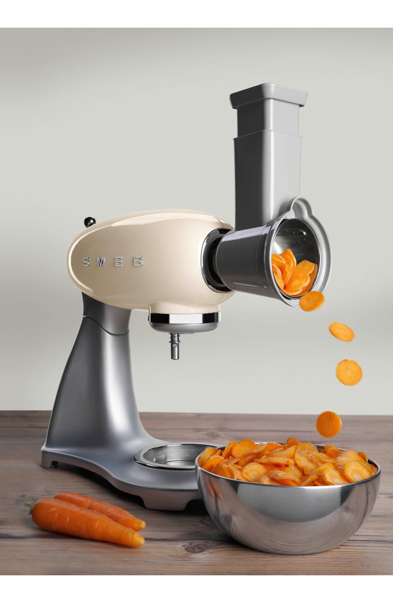 smeg Slicer
Grater Mixer Attachment, Alternate, color, White