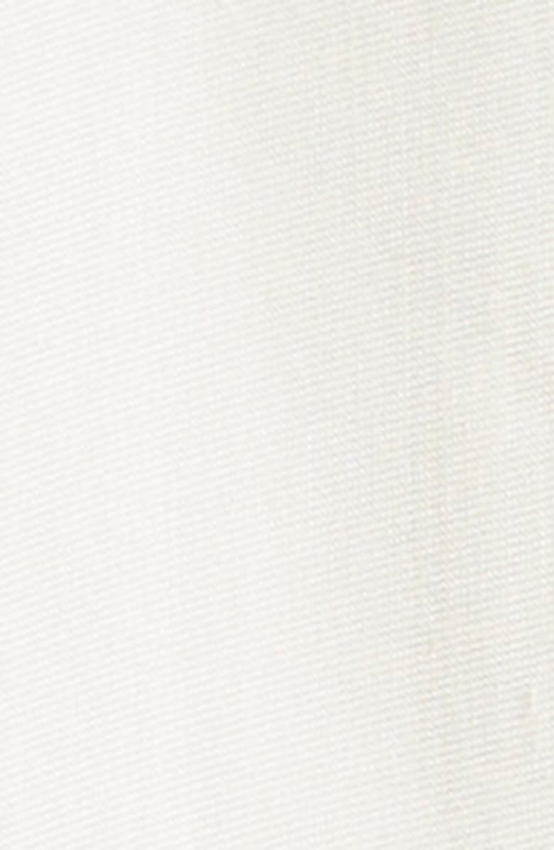 SETCHU Origami Collarless Belted Silk & Virgin Wool Jacket, Alternate, color, N. White