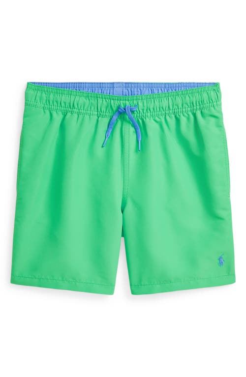 Polo Ralph Lauren Traveler Swim Shorts In Plato Green
