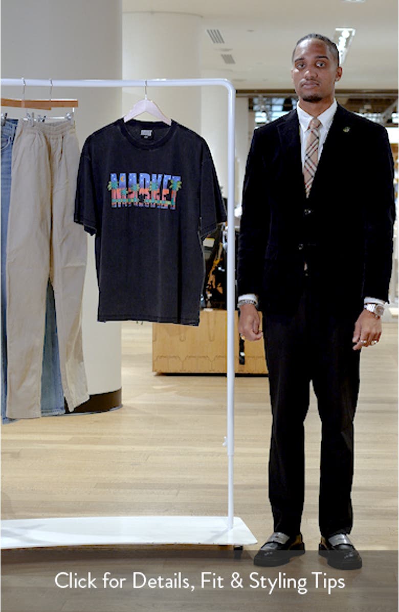 Night in Paradise Graphic T-Shirt, sales video thumbnail