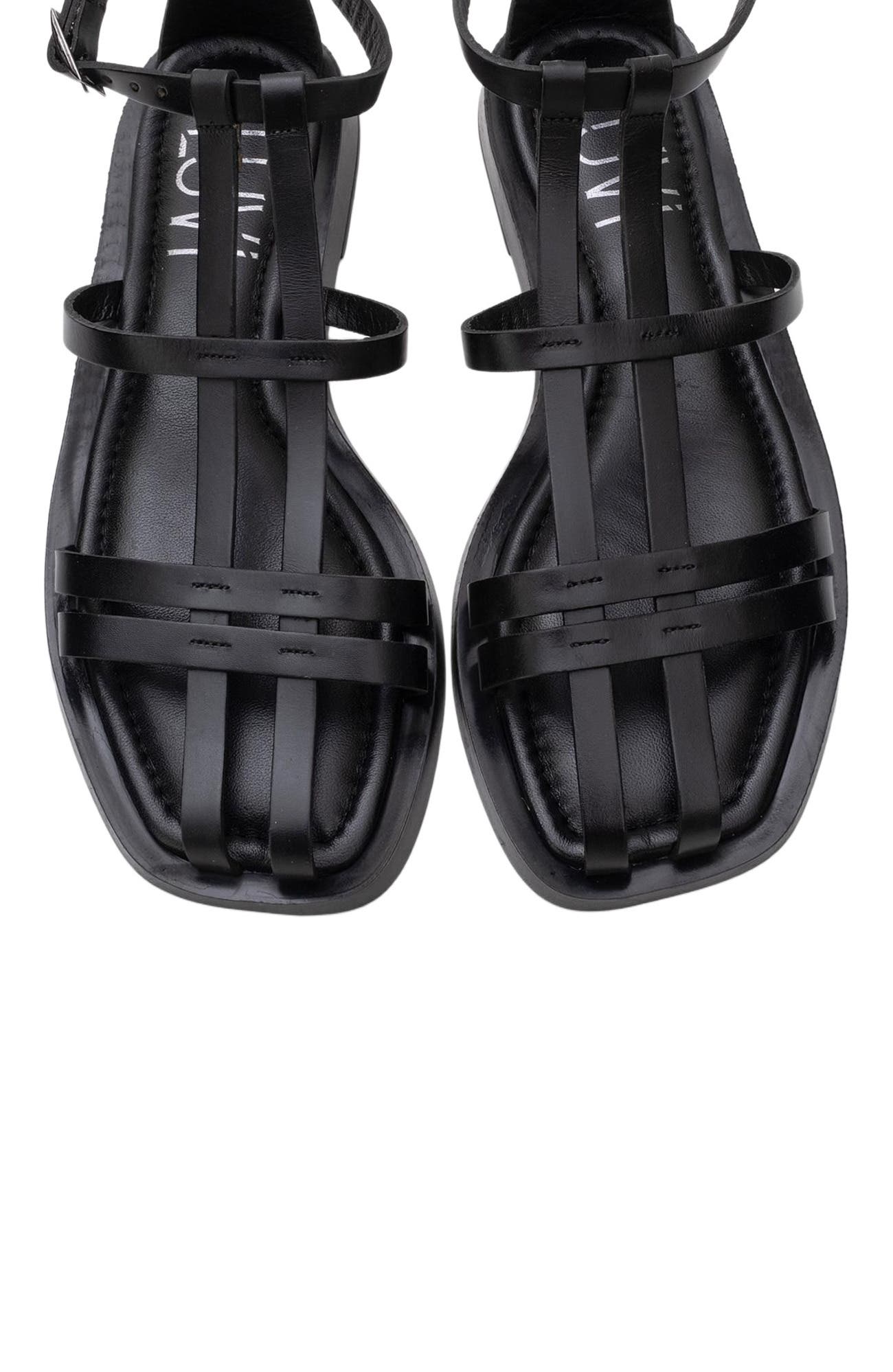 Forever & Always Shoes Odeil Leather Sandal, Alternate, color, 