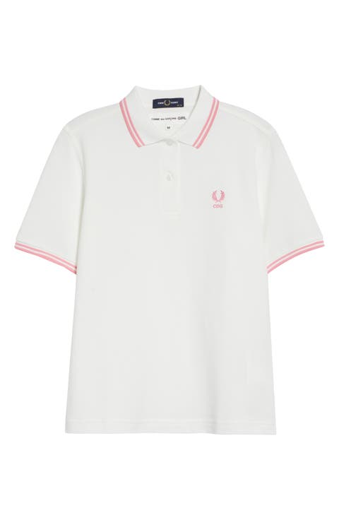 x Fred Perry Tipped Cotton Piqué Polo