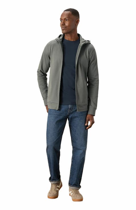 Organic Cotton Stash French Terry Zip Hoodie