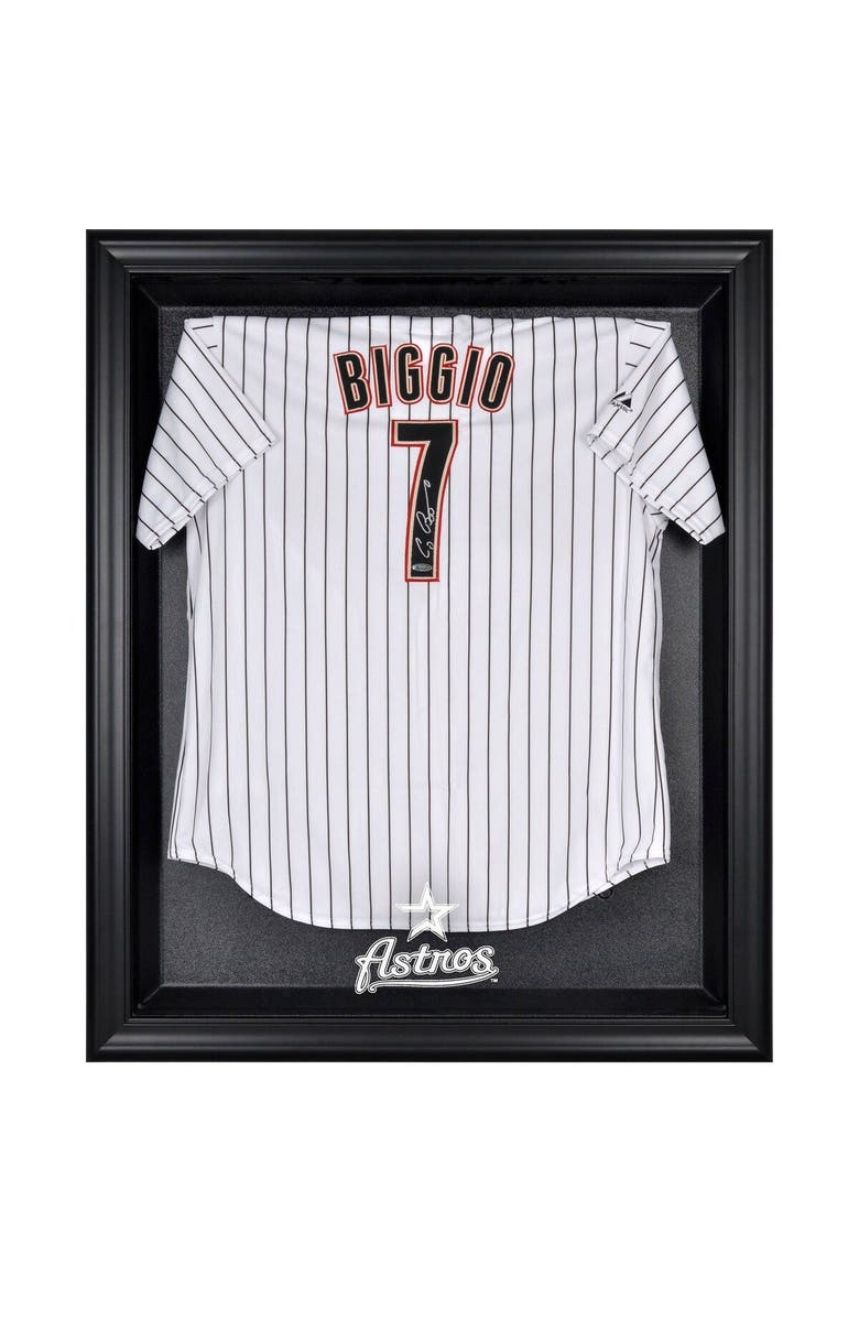 FANATICS AUTHENTIC Houston Astros Black Framed Logo Jersey Display Case, Main, color, 