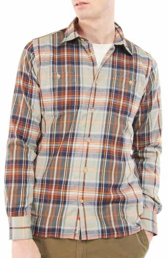 Waterfoot Thermo Weave Plaid Button-Up Shirt