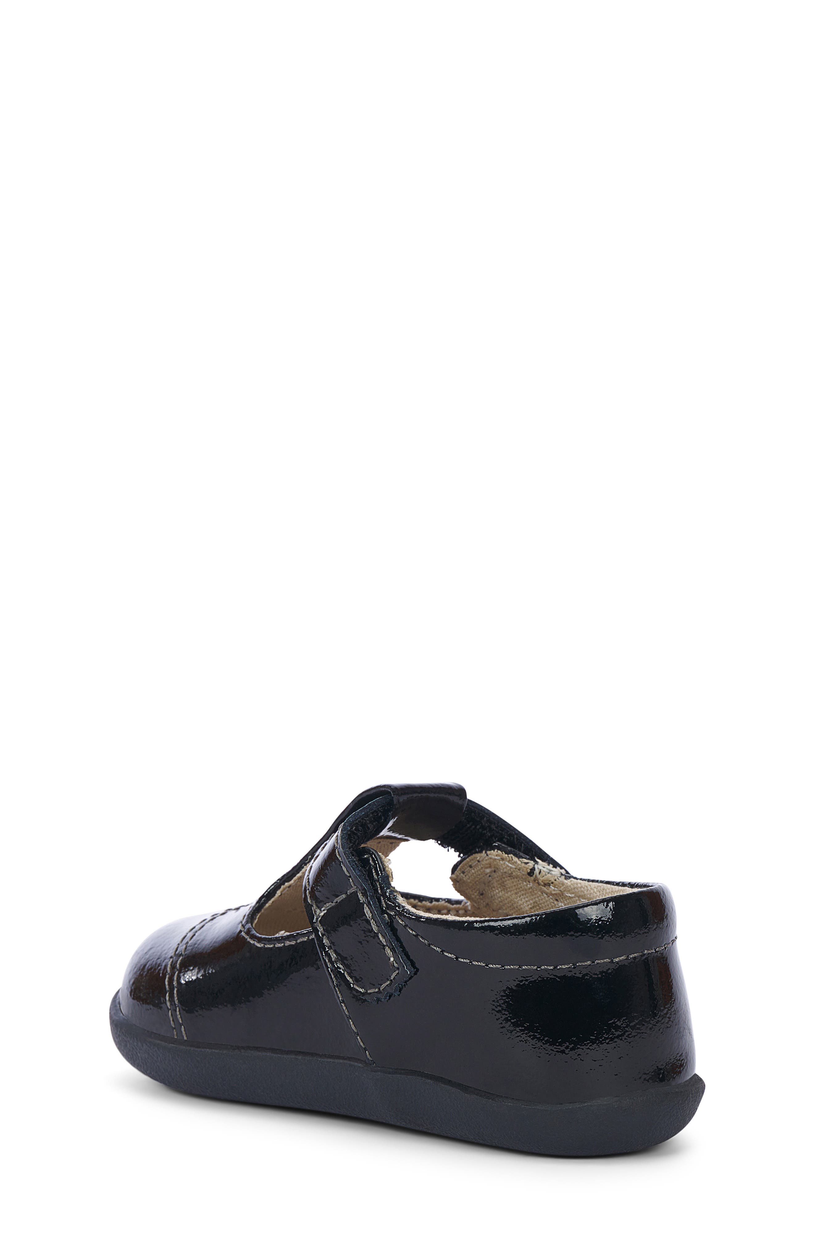 See Kai Run Bianca Mini Mary Jane Flat, Alternate, color, Black Patent