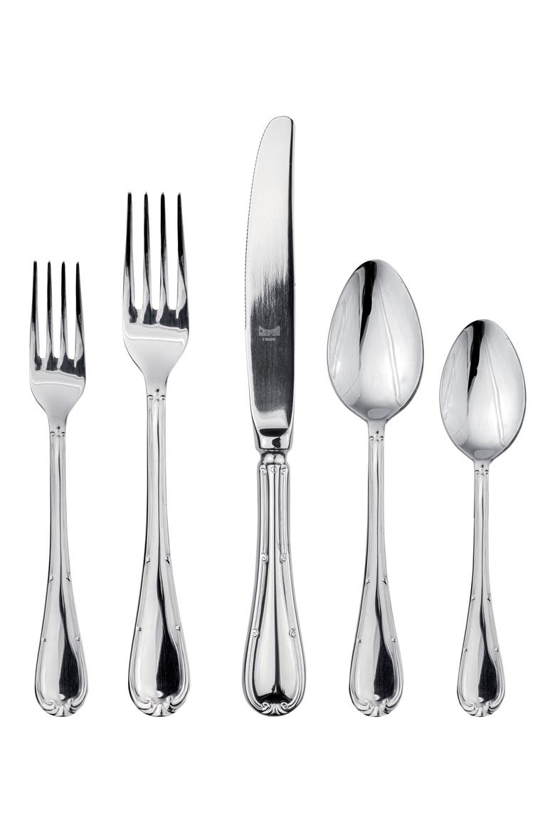Raffaello 5-Piece Place Setting, Main, color, STAINLESS SHINY