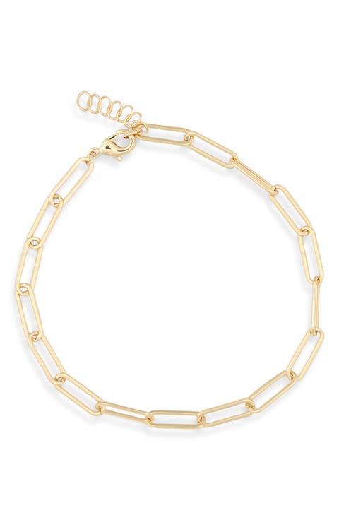 CZ Chain Anklet