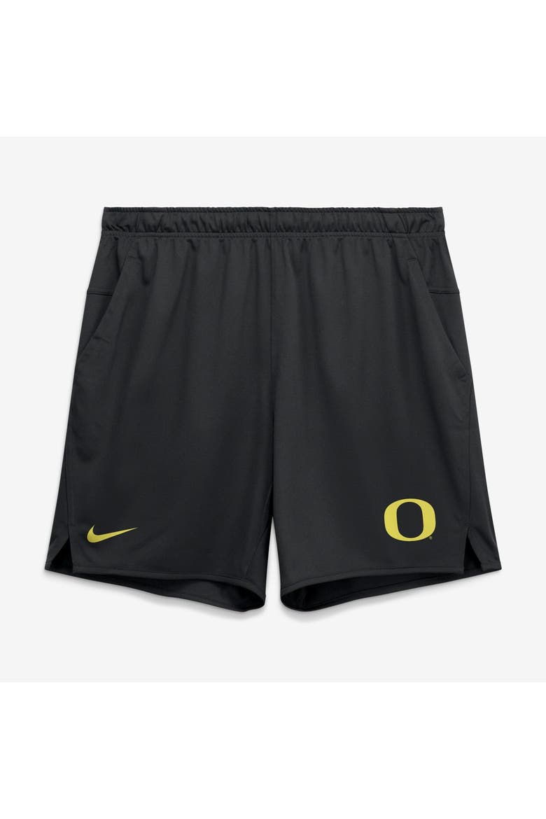 Men's Nike Black Oregon Ducks Totality Dri-FIT Shorts, Alternate, color, Black