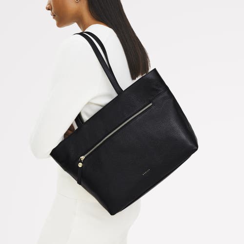 Radley Fountain Road Medium Ziptop Tote Bag In Black