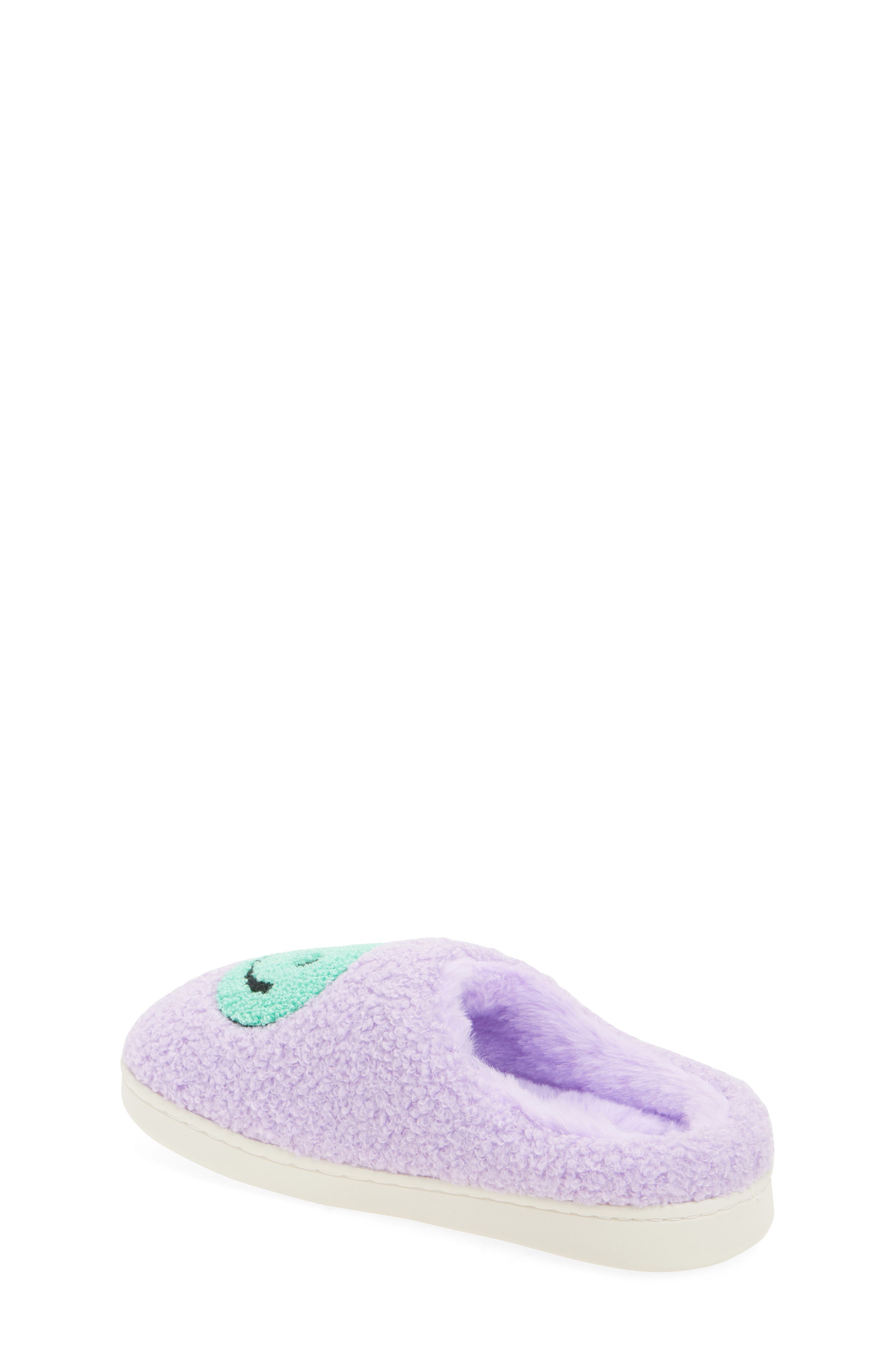 Harper Canyon Kids' Smile Slipper, Alternate, color, Purple