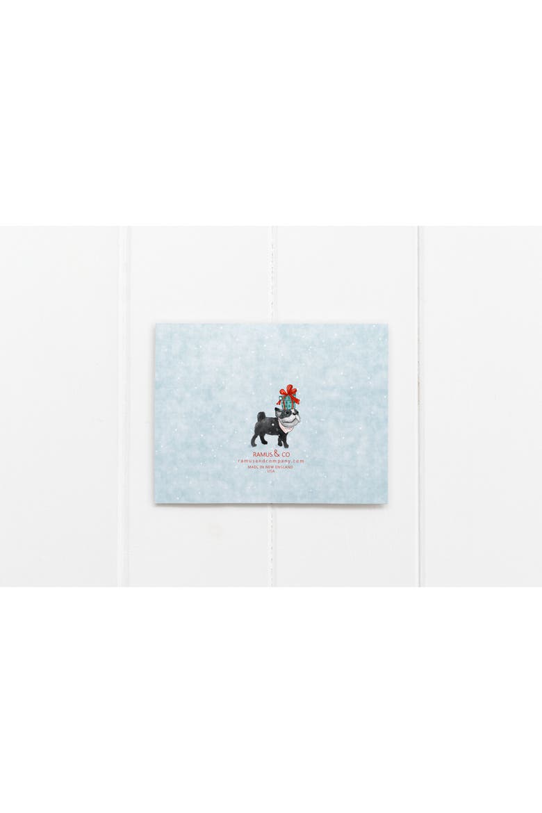 Holiday Winter Card Pack (3ct) Dog Walking In a Winter Wonderland, Alternate, color, Multi-Pack